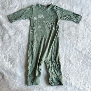 Kate Quinn Bamboo Let It Snow One-piece Size 0-3 Months